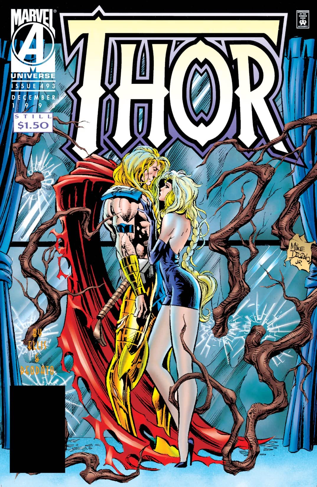 Thor #493 cover