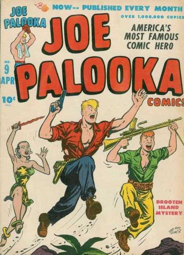Joe Palooka Comics #9 cover
