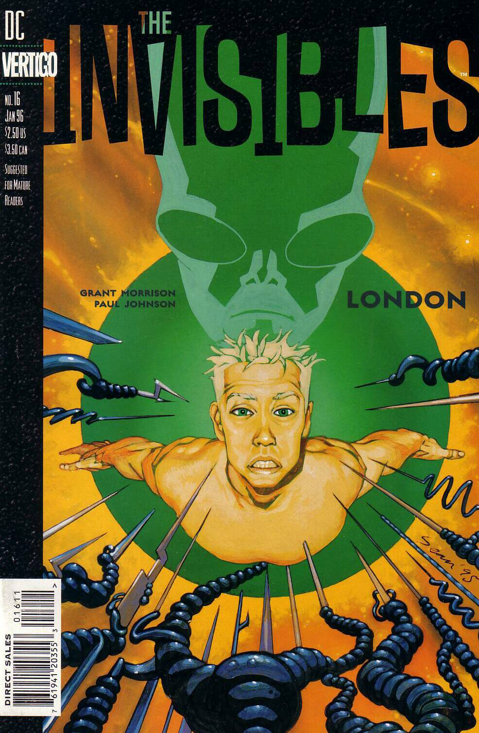 The Invisibles #16 cover