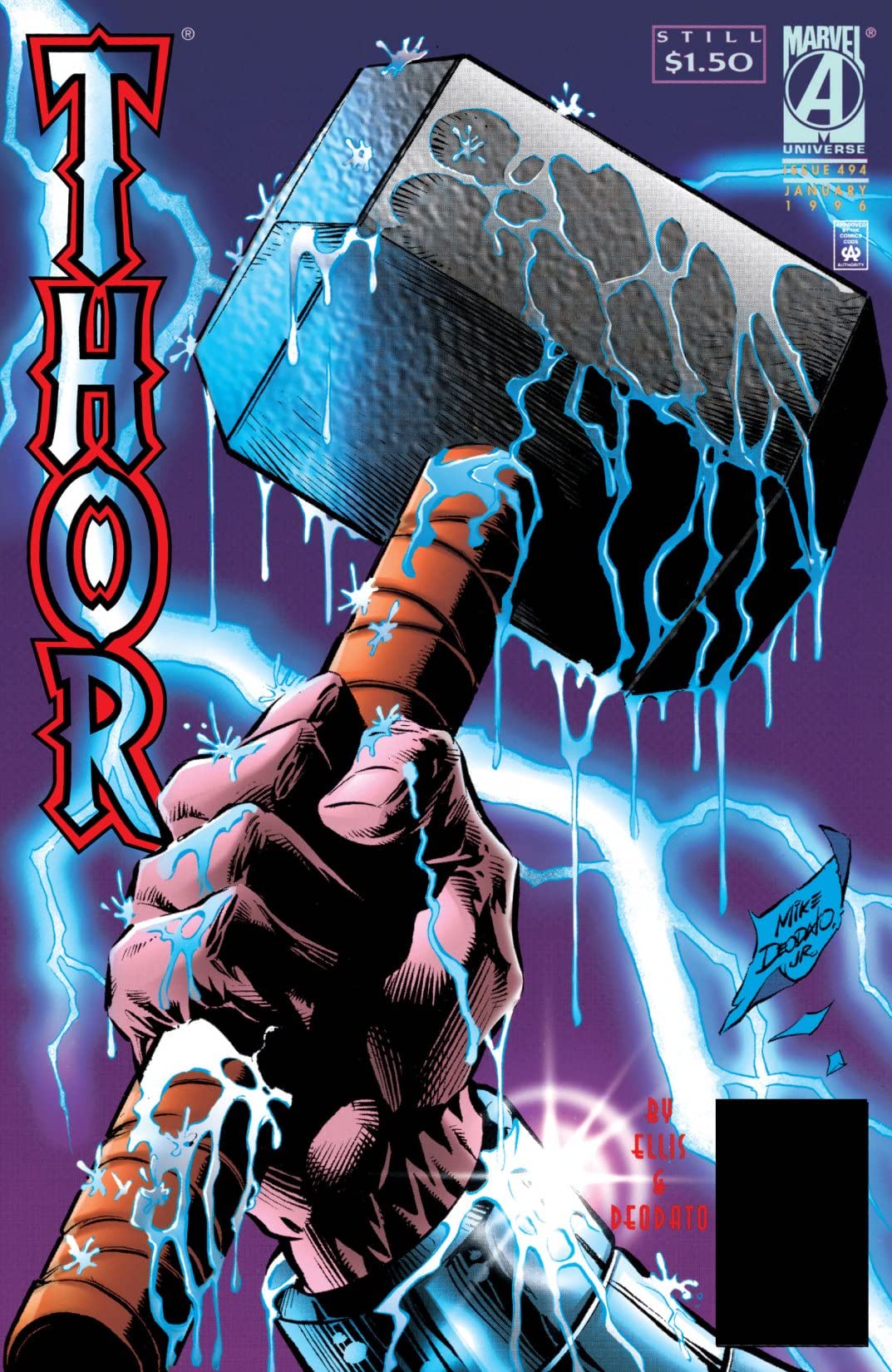 Thor #494 cover