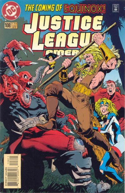 Justice League America #108 cover