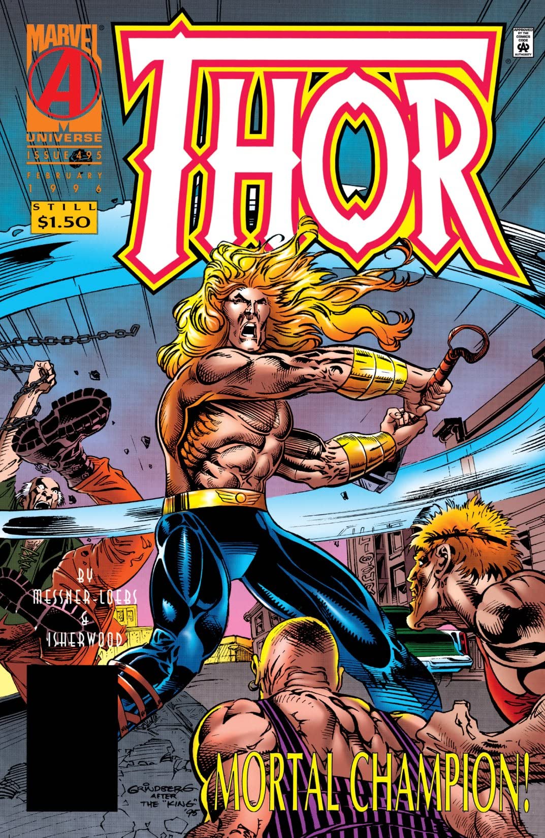 Thor #495 cover