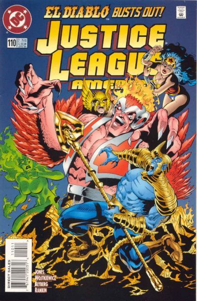 Justice League America #110 cover