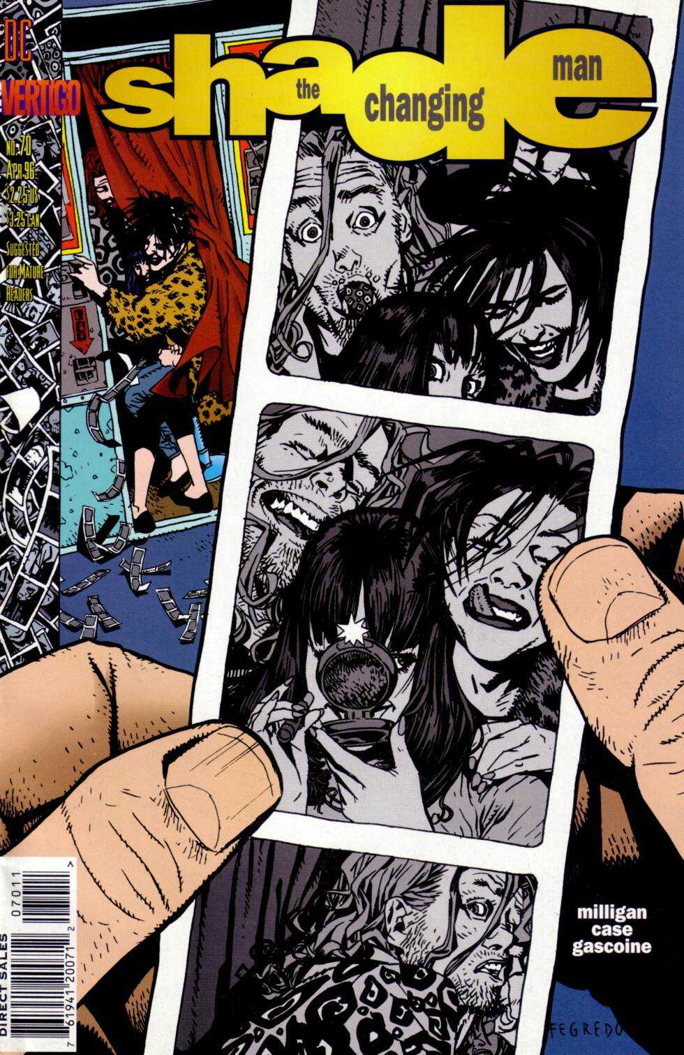 Shade, the Changing Man #70 cover