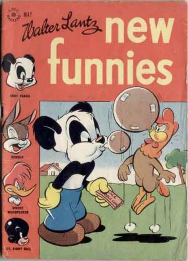 Walter Lantz New Funnies #123 cover