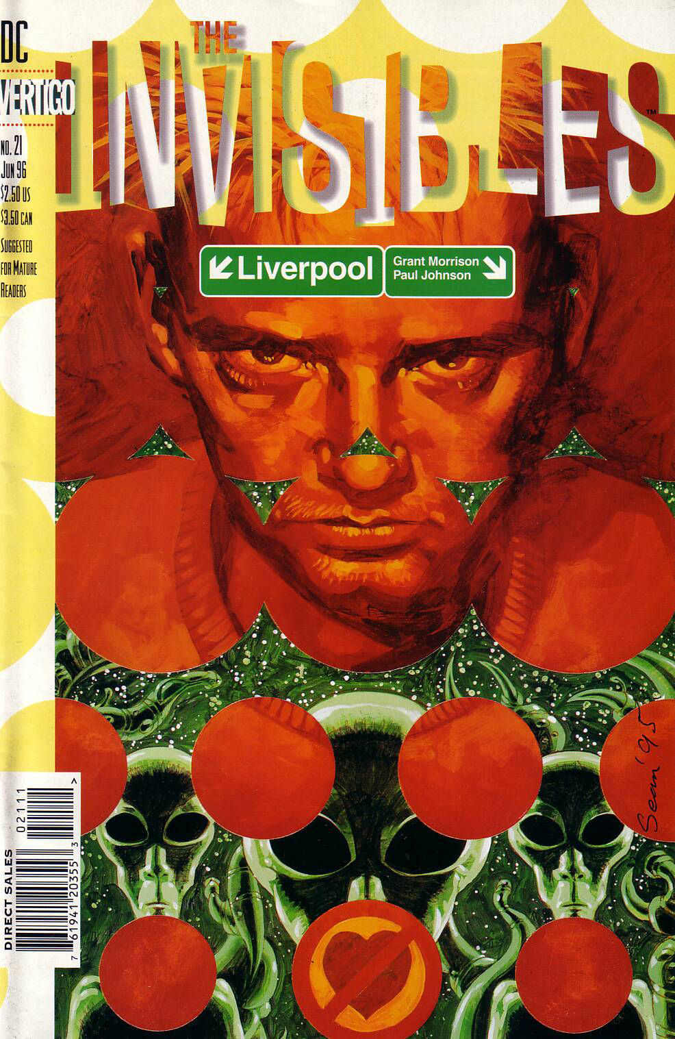 The Invisibles #21 cover