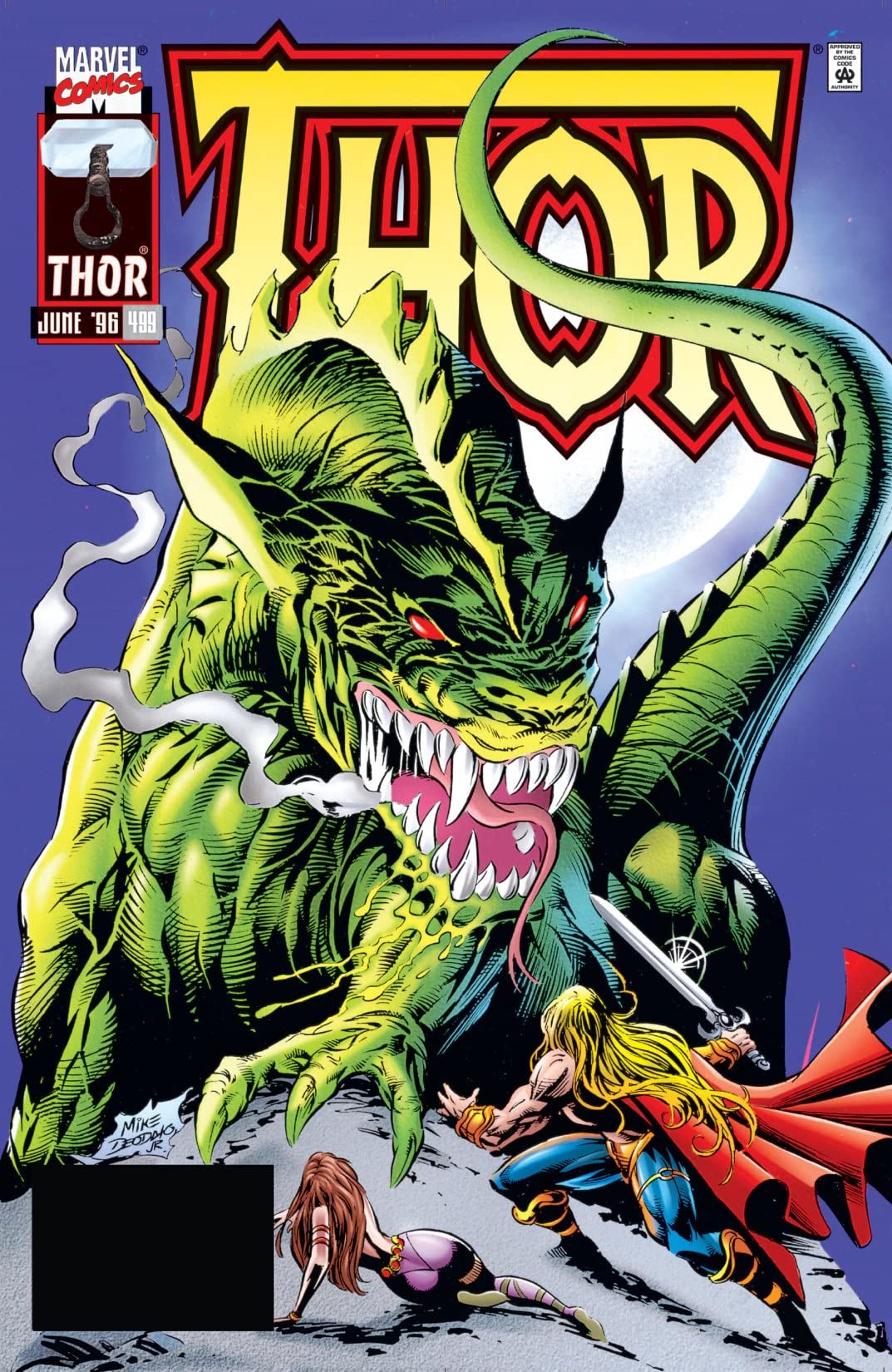 Thor #499 cover