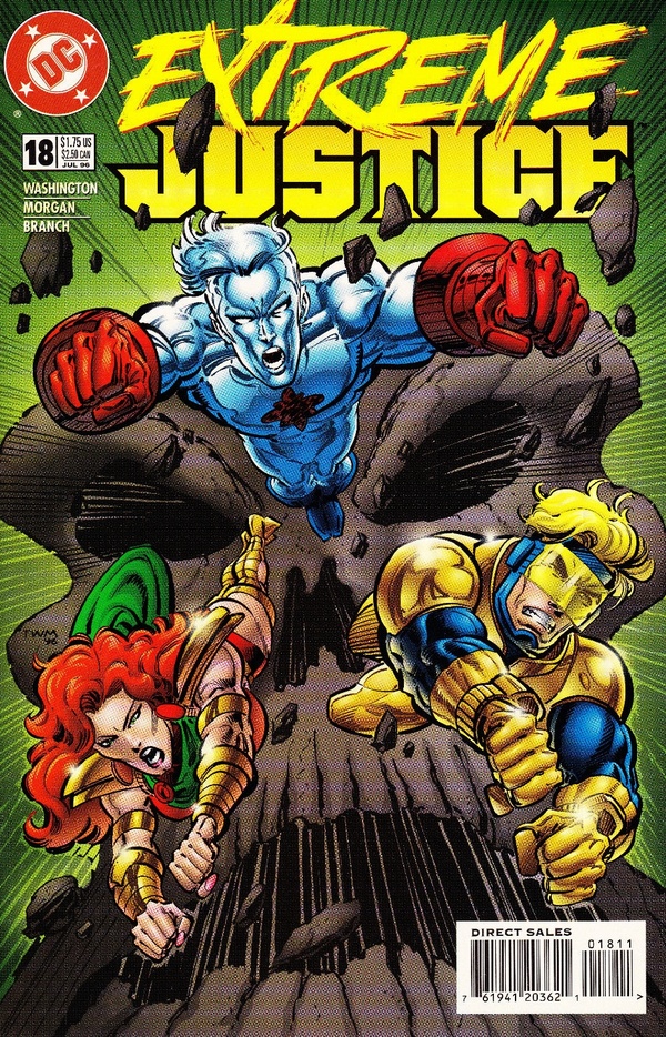 Extreme Justice #18 cover
