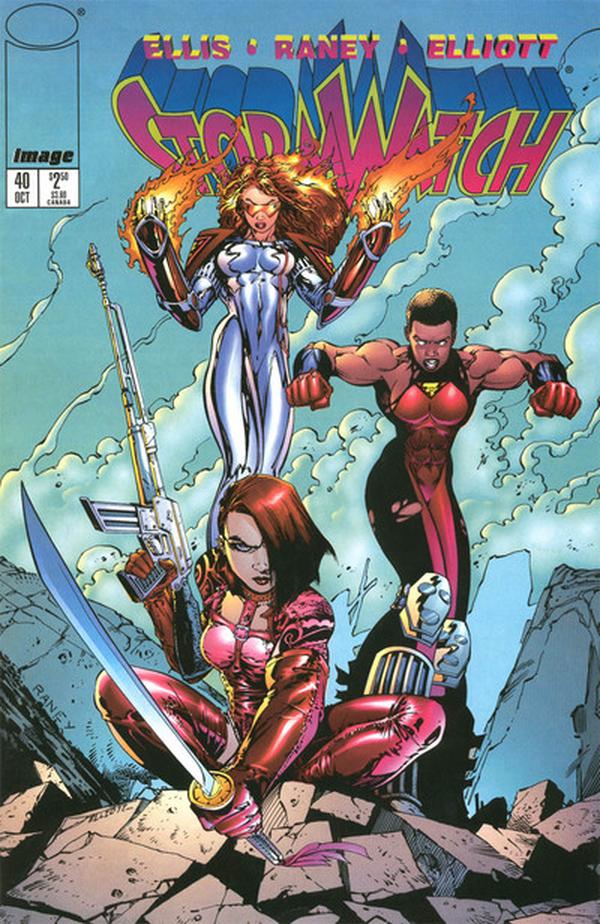 Stormwatch #40 cover