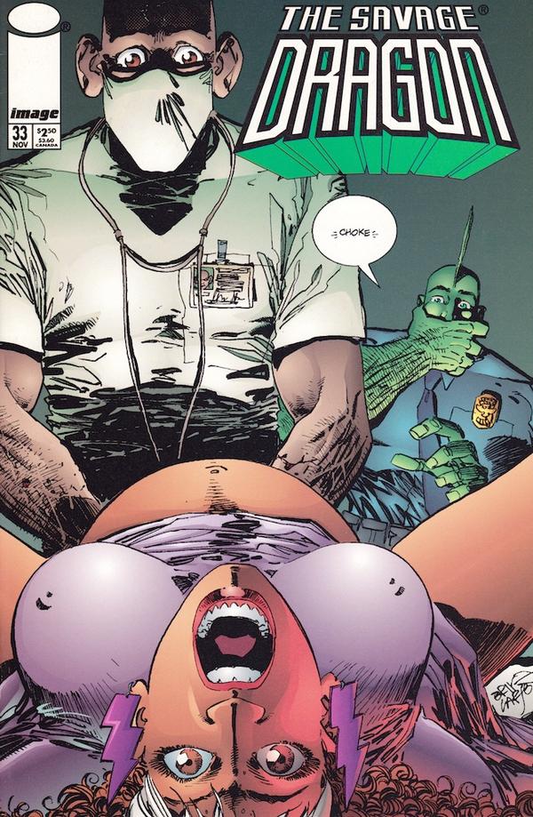 Savage Dragon #33 cover