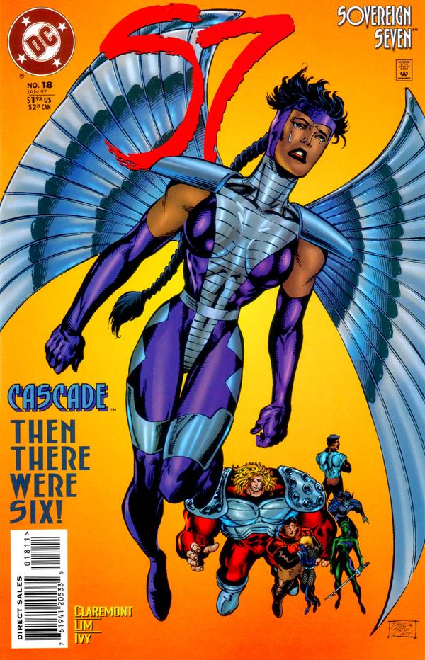 Sovereign Seven #18 cover