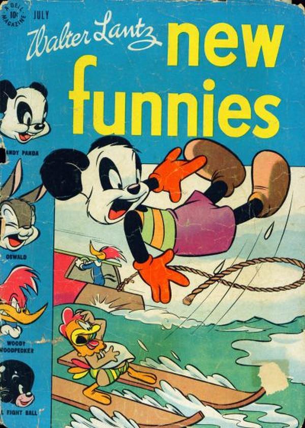 Walter Lantz New Funnies #125 cover