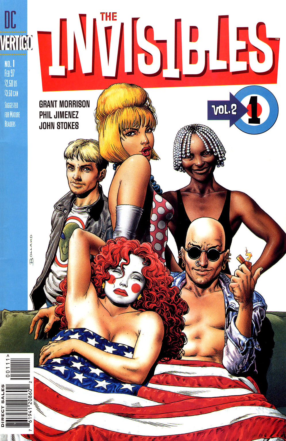 The Invisibles #1 cover