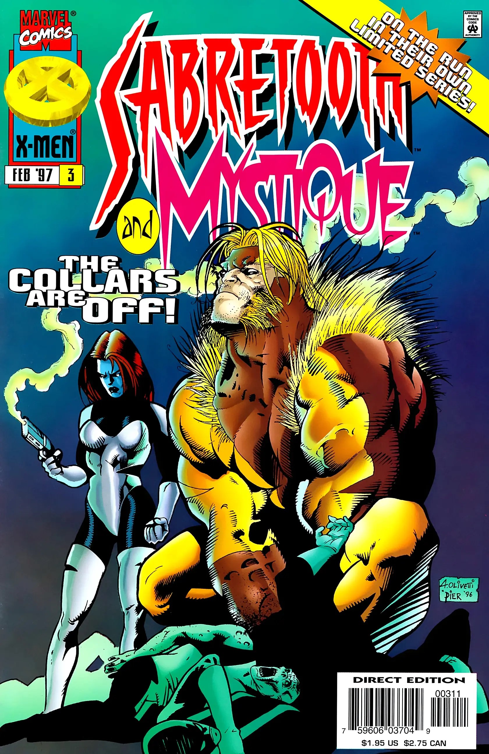 Mystique & Sabretooth #3