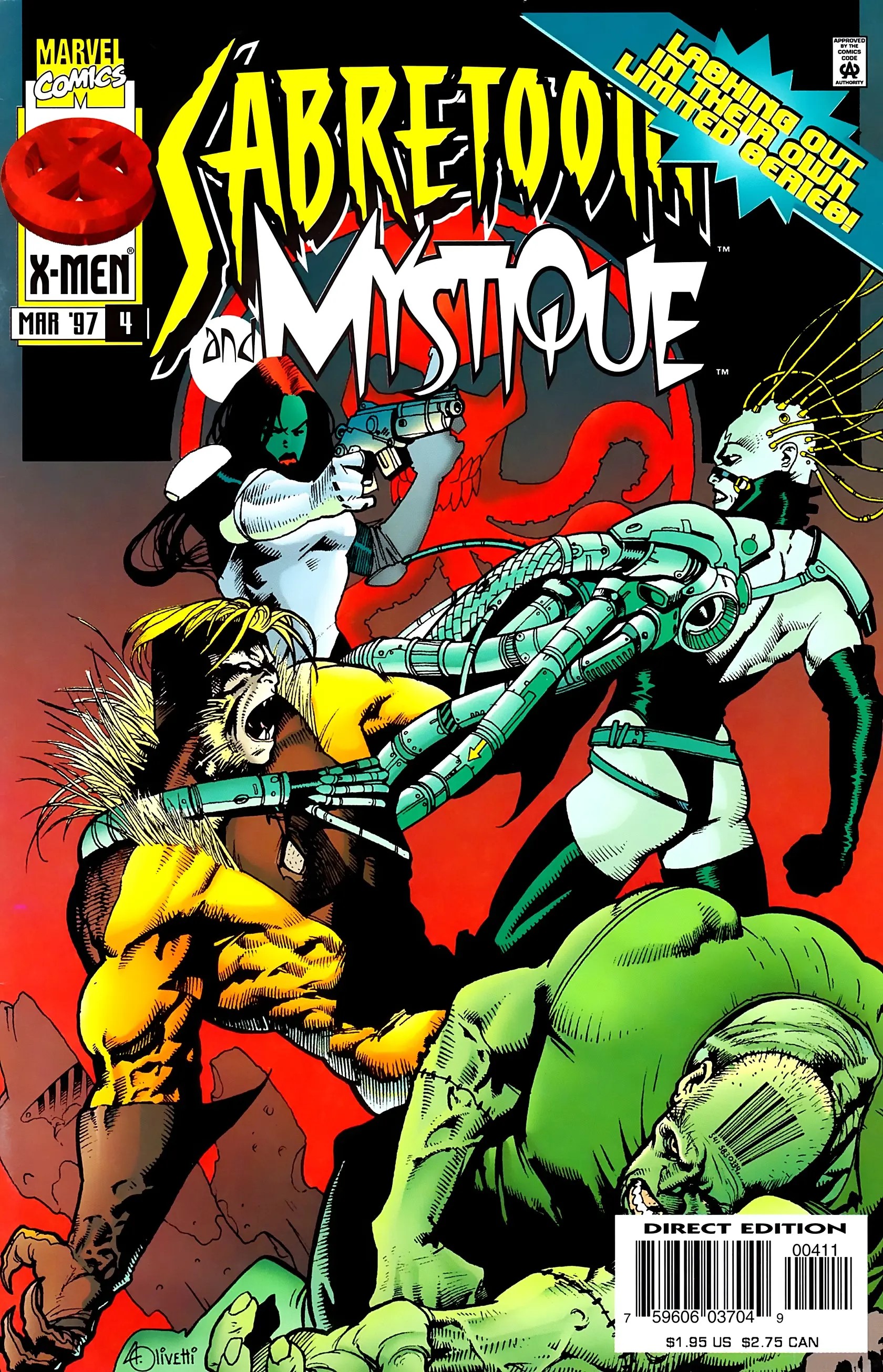 Mystique & Sabretooth #4