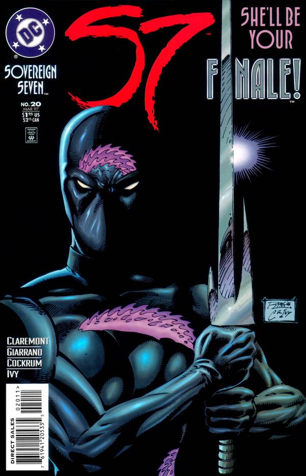 Sovereign Seven #20 cover