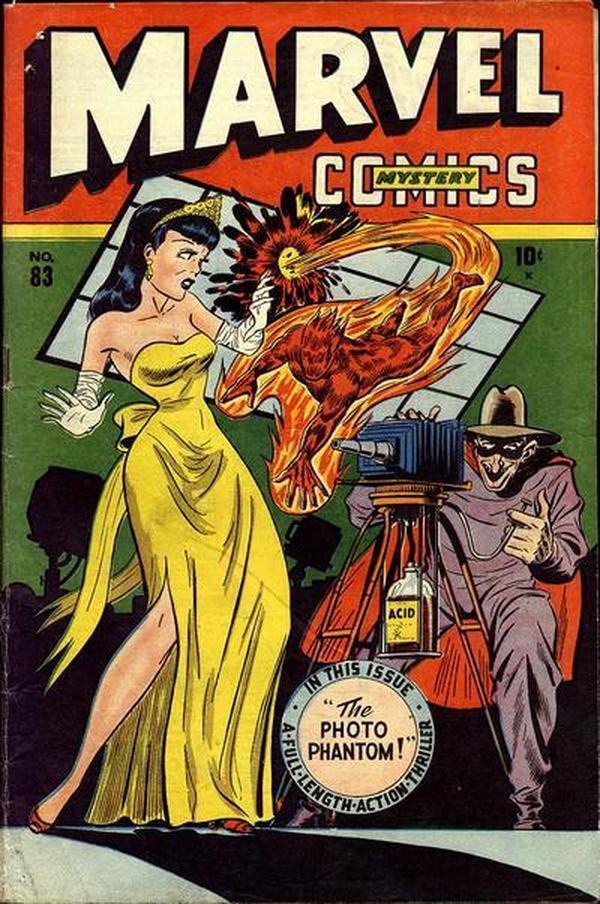 Marvel Mystery Comics #83 cover