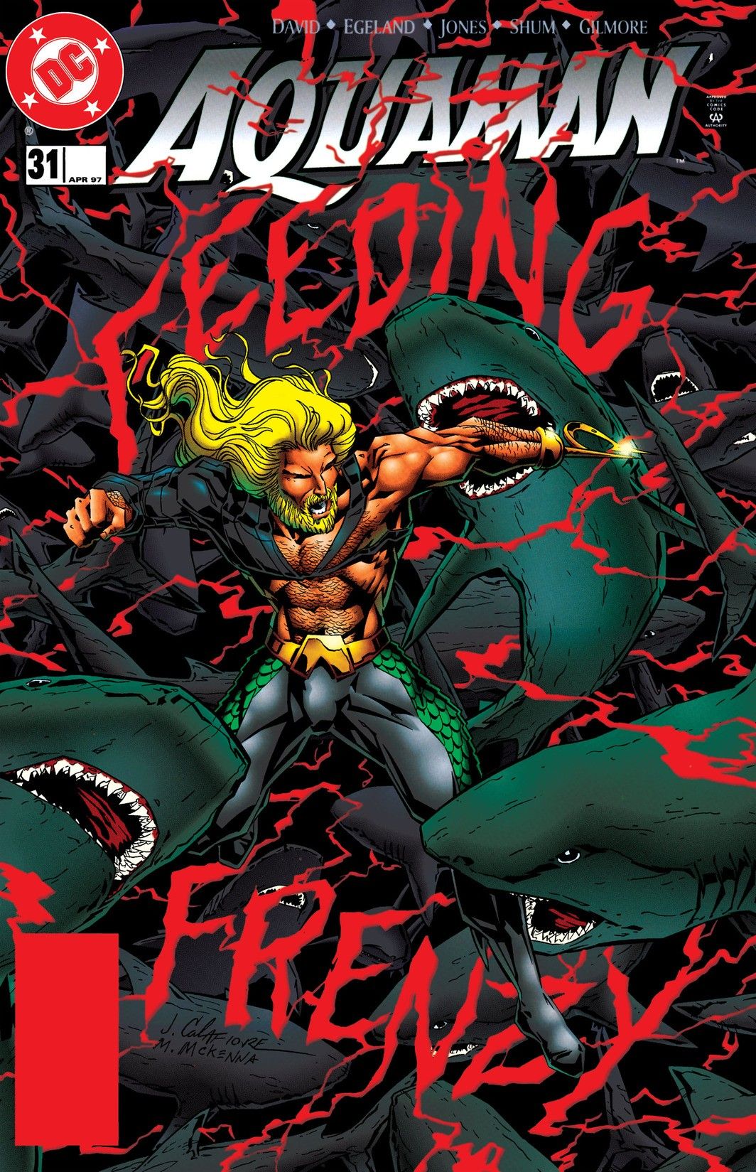 Aquaman #31 cover