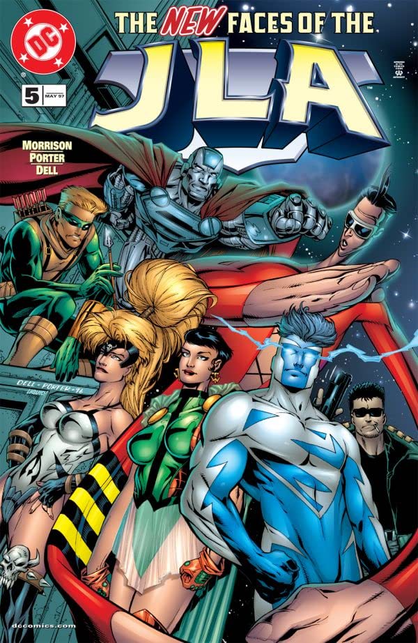 JLA #5 cover