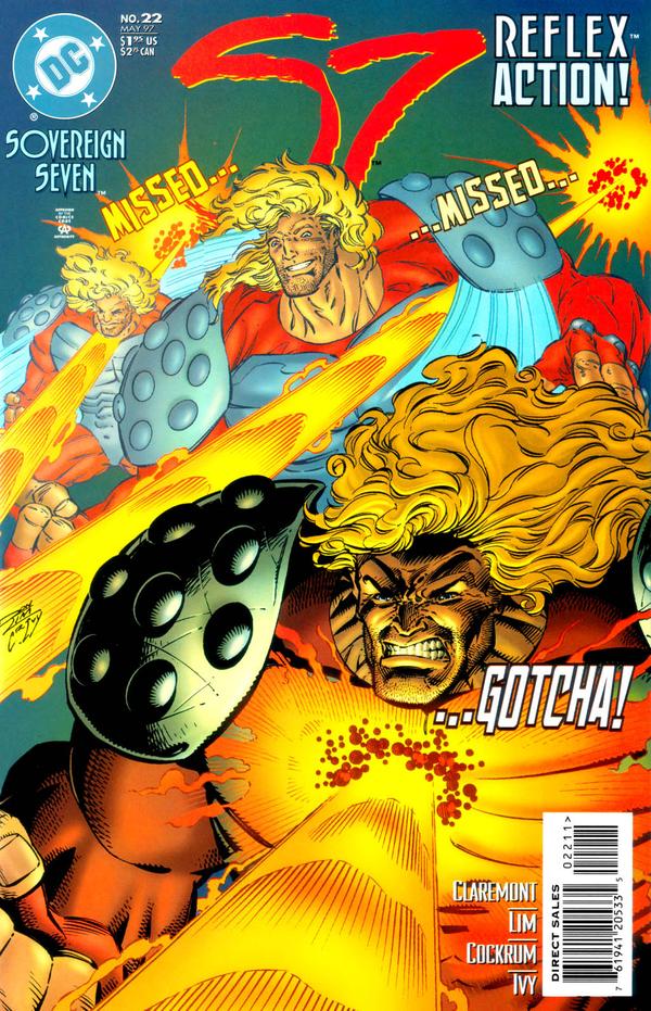 Sovereign Seven #22 cover