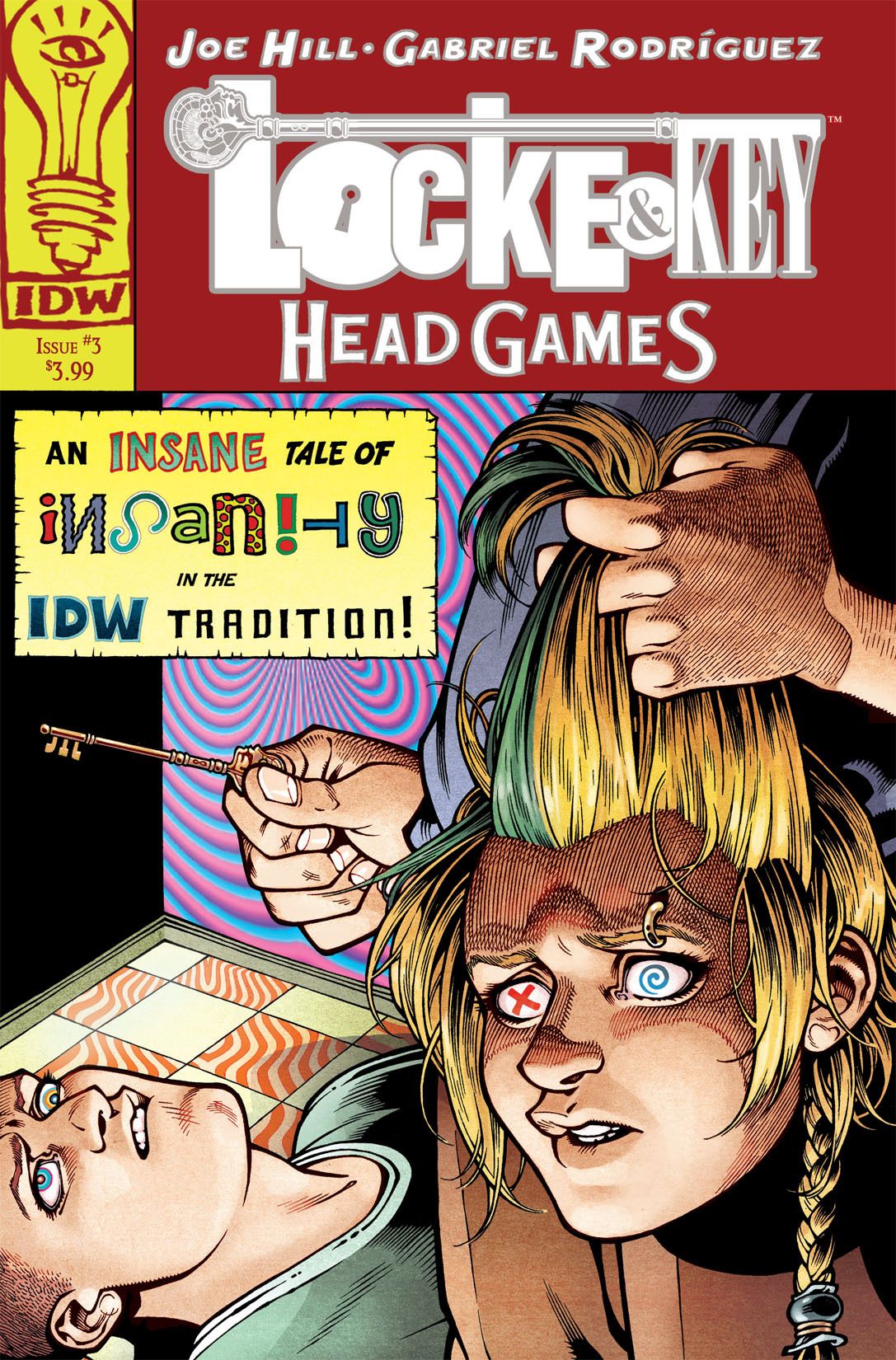 Locke & Key: Head Games #3 cover