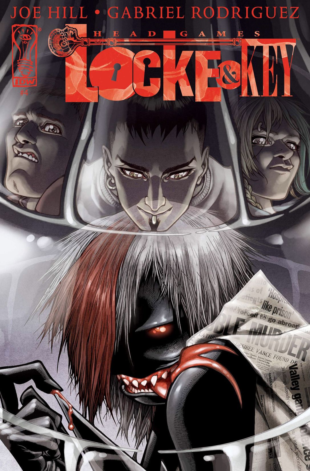 Locke & Key: Head Games #4 cover