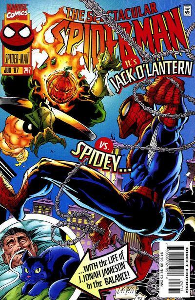 The Spectacular Spider-Man #247 cover