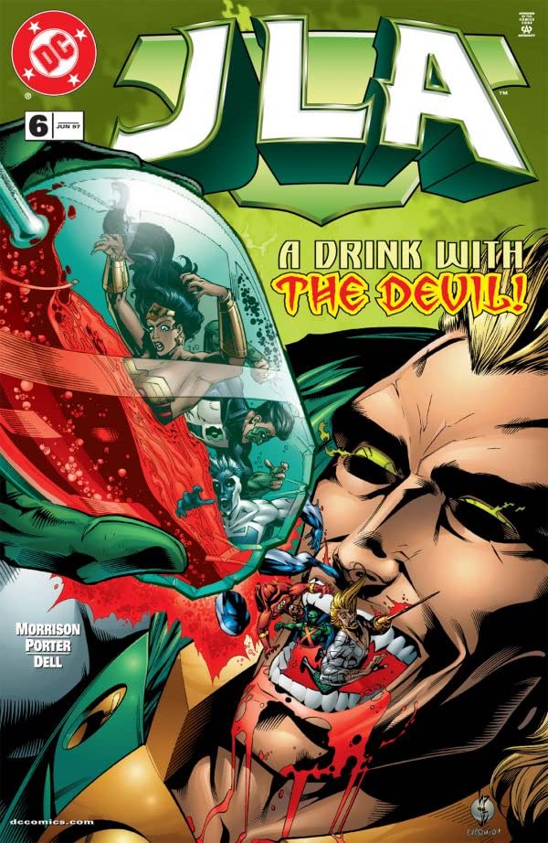 JLA #6 cover