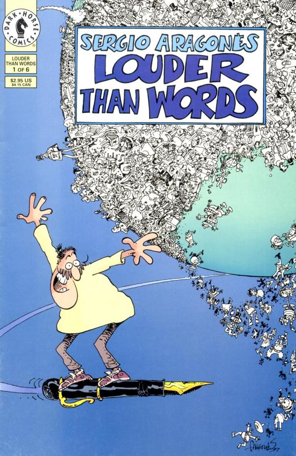 Sergio Aragonés' Louder than Words #1 cover