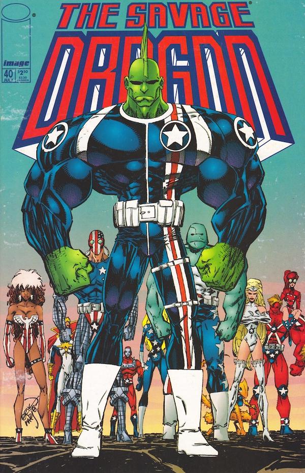 Savage Dragon #40 cover