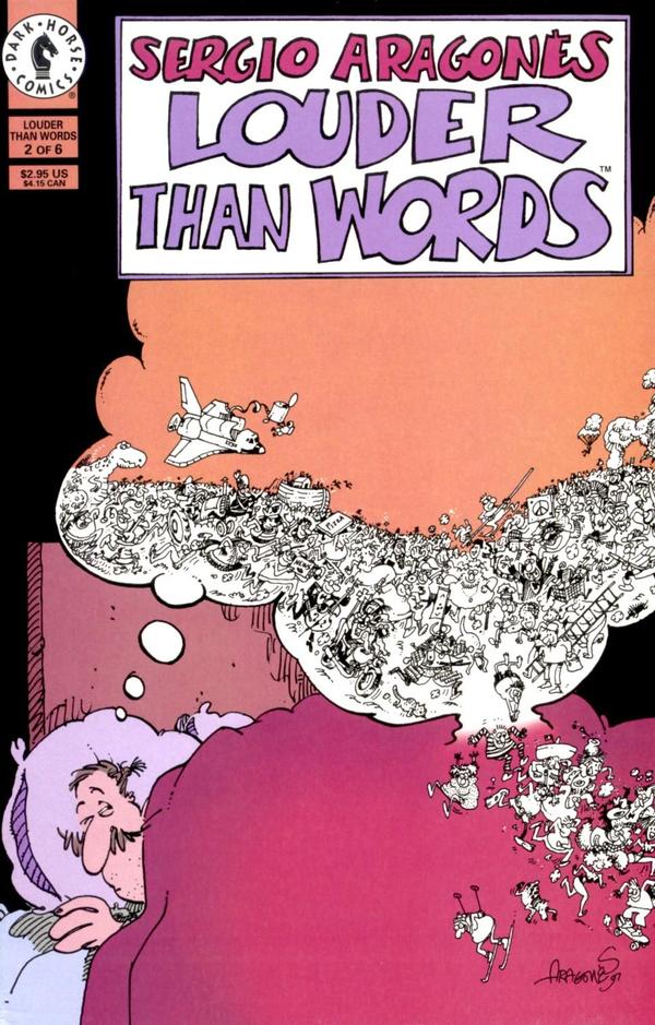 Sergio Aragonés' Louder than Words #2 cover