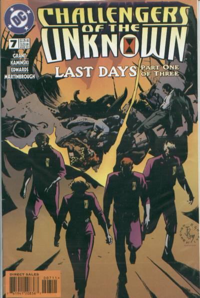Challengers of the Unknown #7 cover