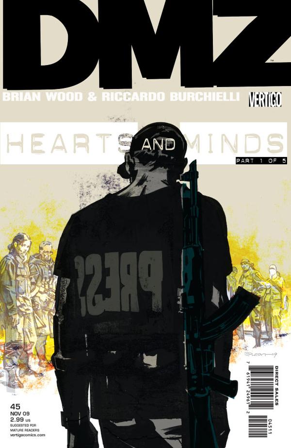 DMZ #45 cover