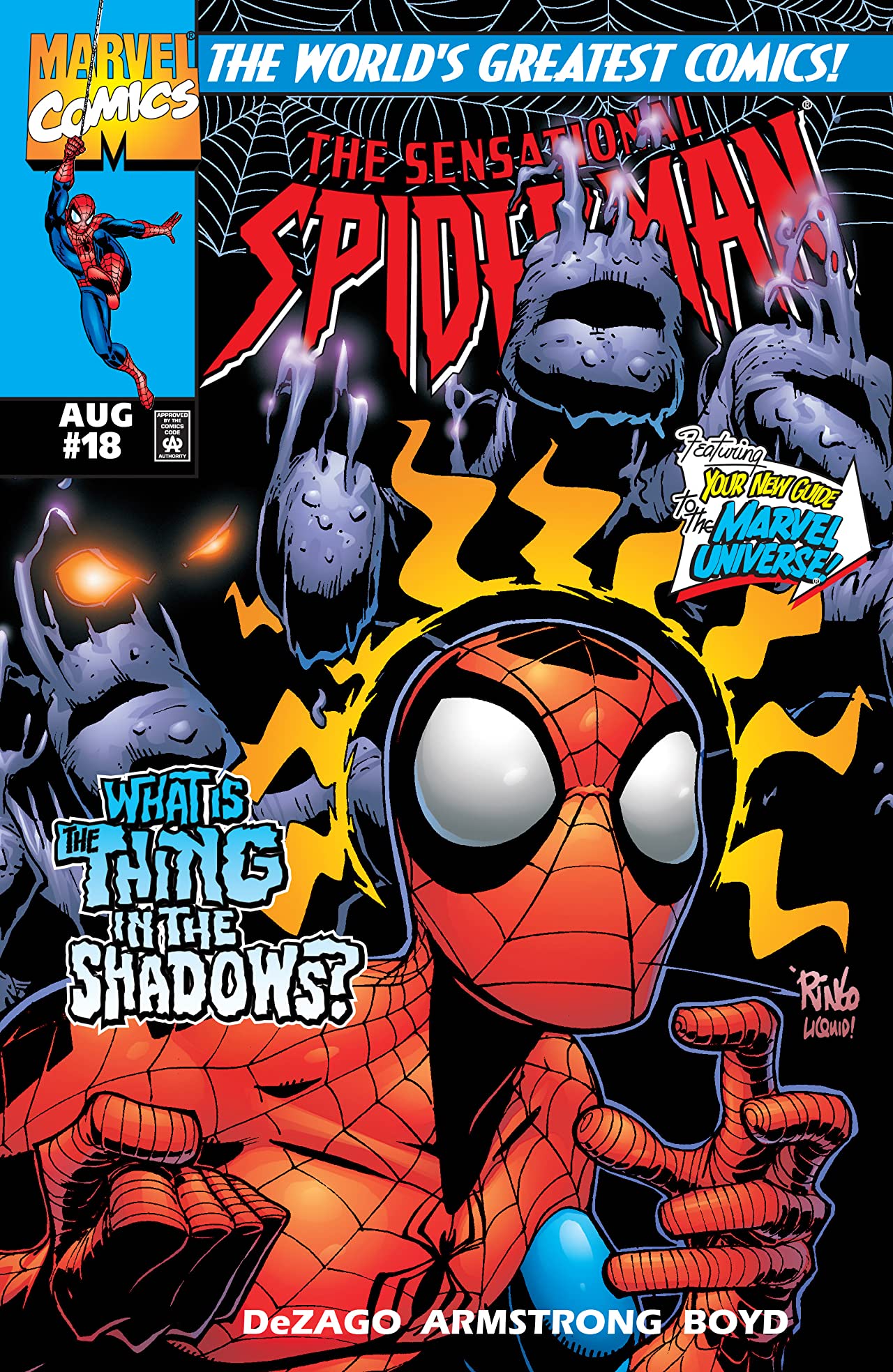 The Sensational Spider-Man #18 cover
