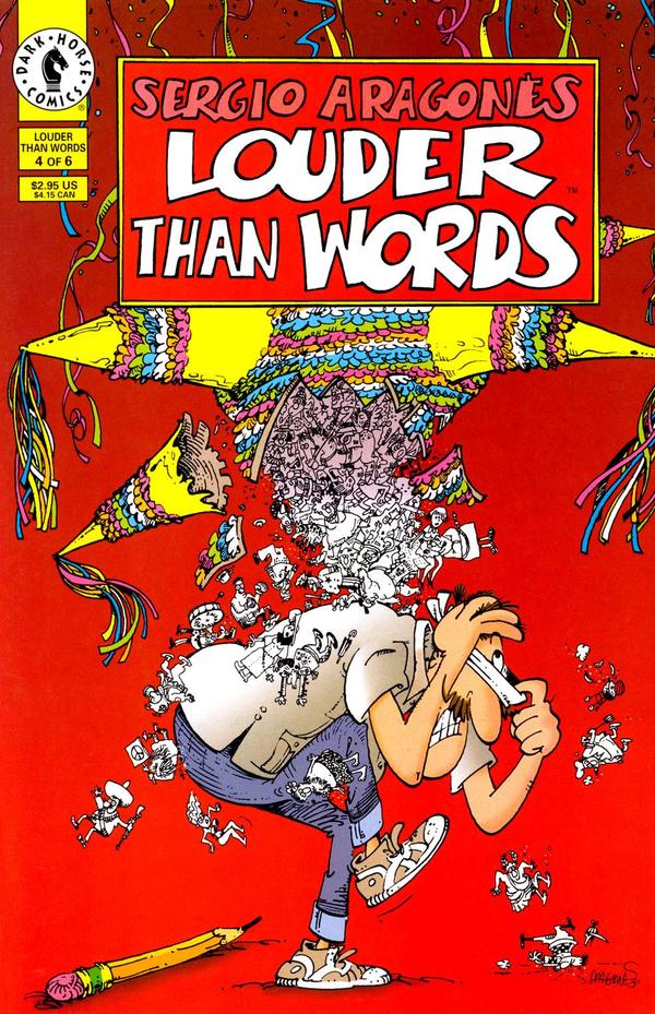 Sergio Aragonés' Louder than Words #4 cover