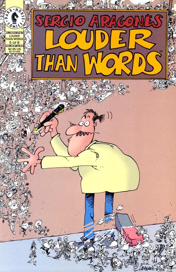 Sergio Aragonés' Louder than Words #5 cover