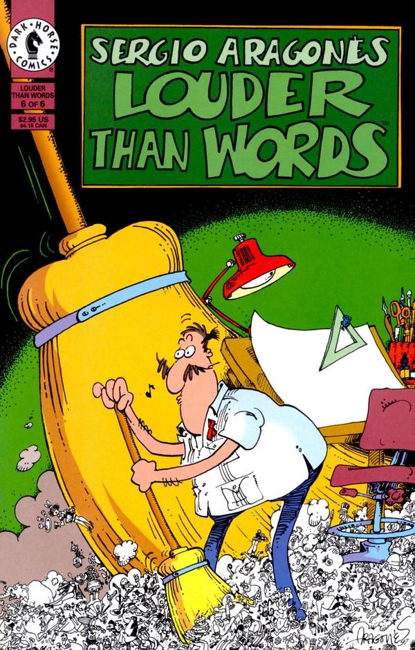 Sergio Aragonés' Louder than Words #6 cover