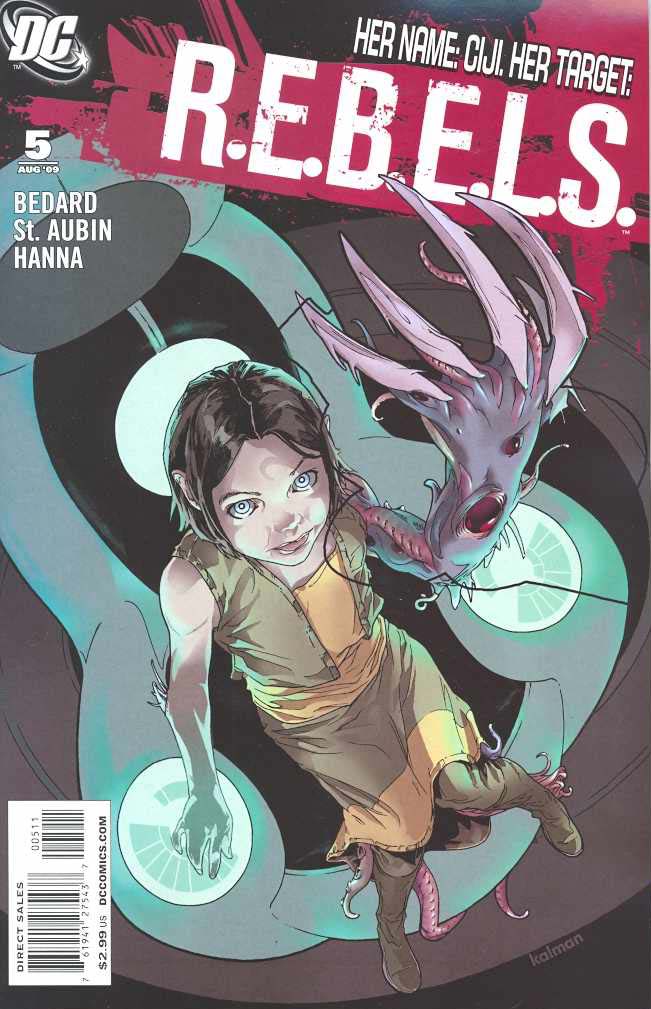 R.E.B.E.L.S. #5 cover