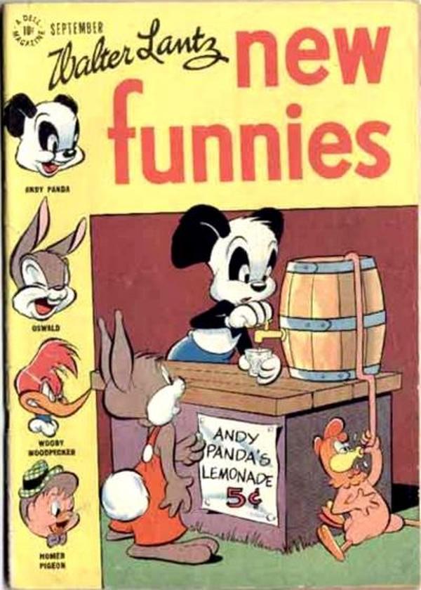 Walter Lantz New Funnies #127 cover