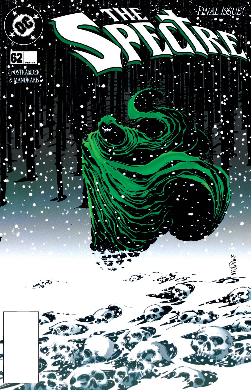 The Spectre #62 cover