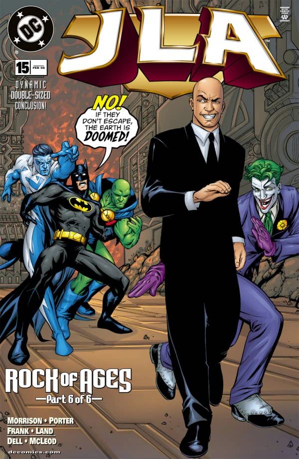 JLA #15 cover