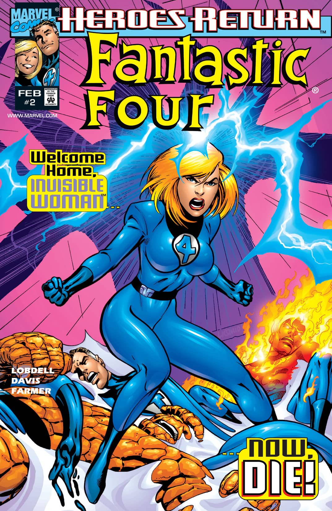 Fantastic Four #2 cover