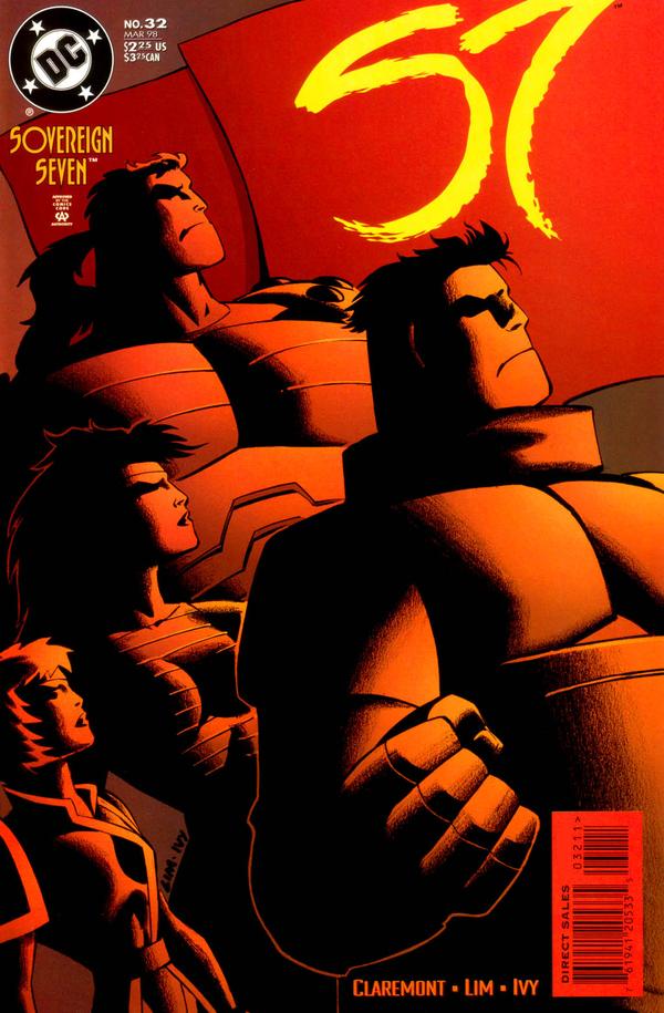 Sovereign Seven #32 cover