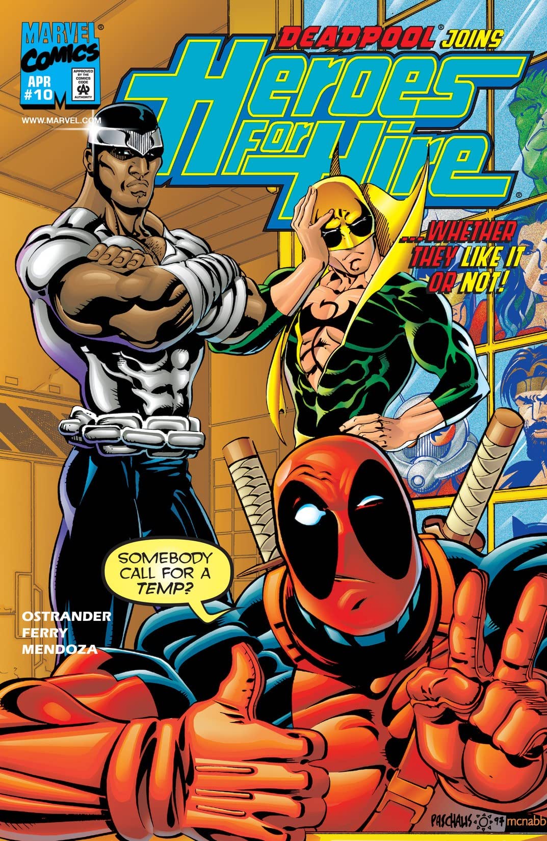 Heroes for Hire #10 cover