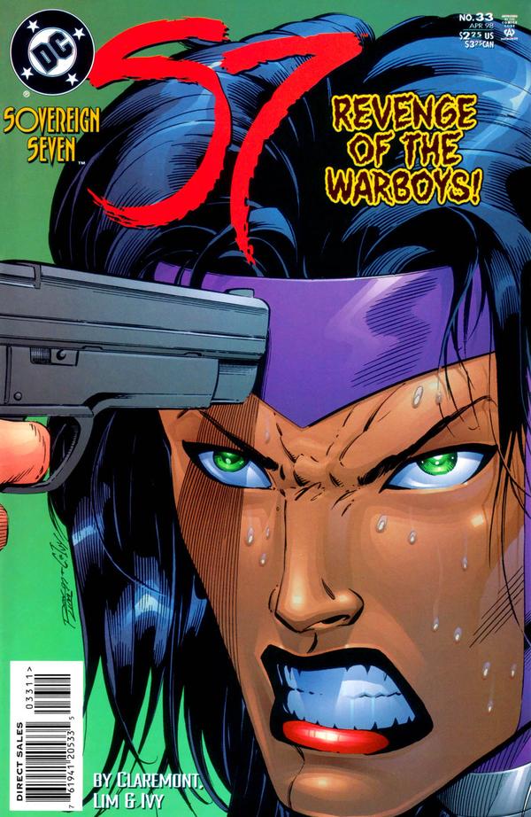 Sovereign Seven #33 cover