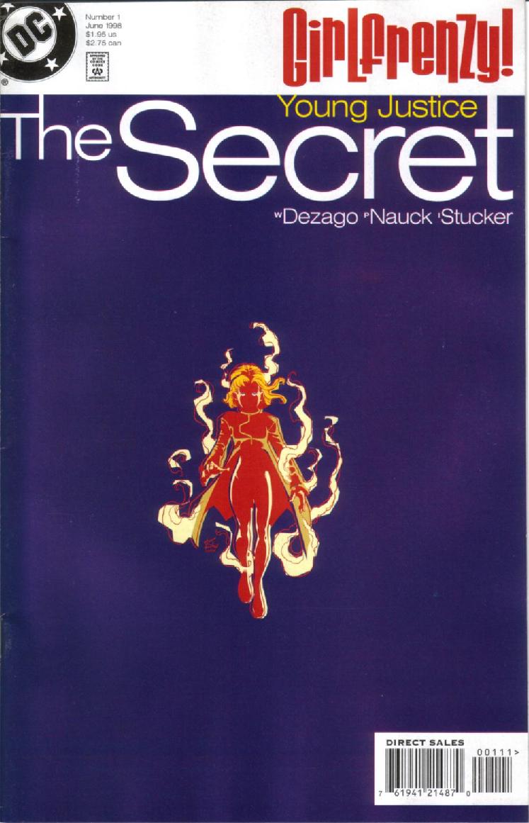 Young Justice: The Secret #1 cover