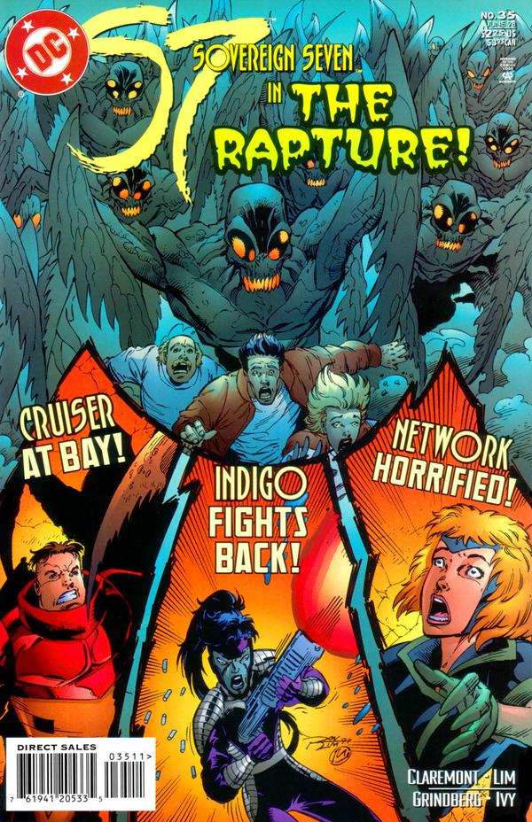 Sovereign Seven #35 cover