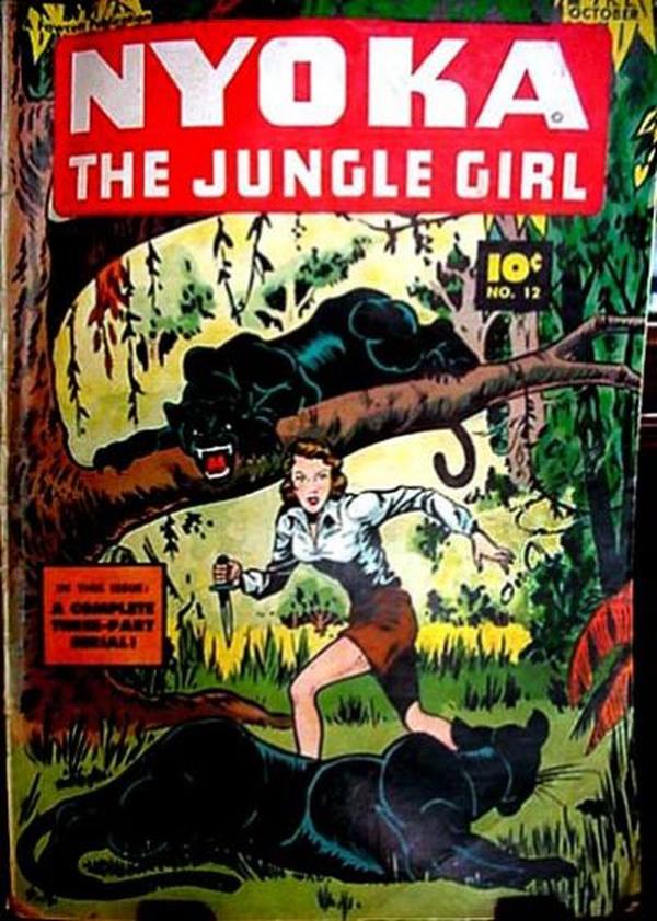 Nyoka the Jungle Girl #12