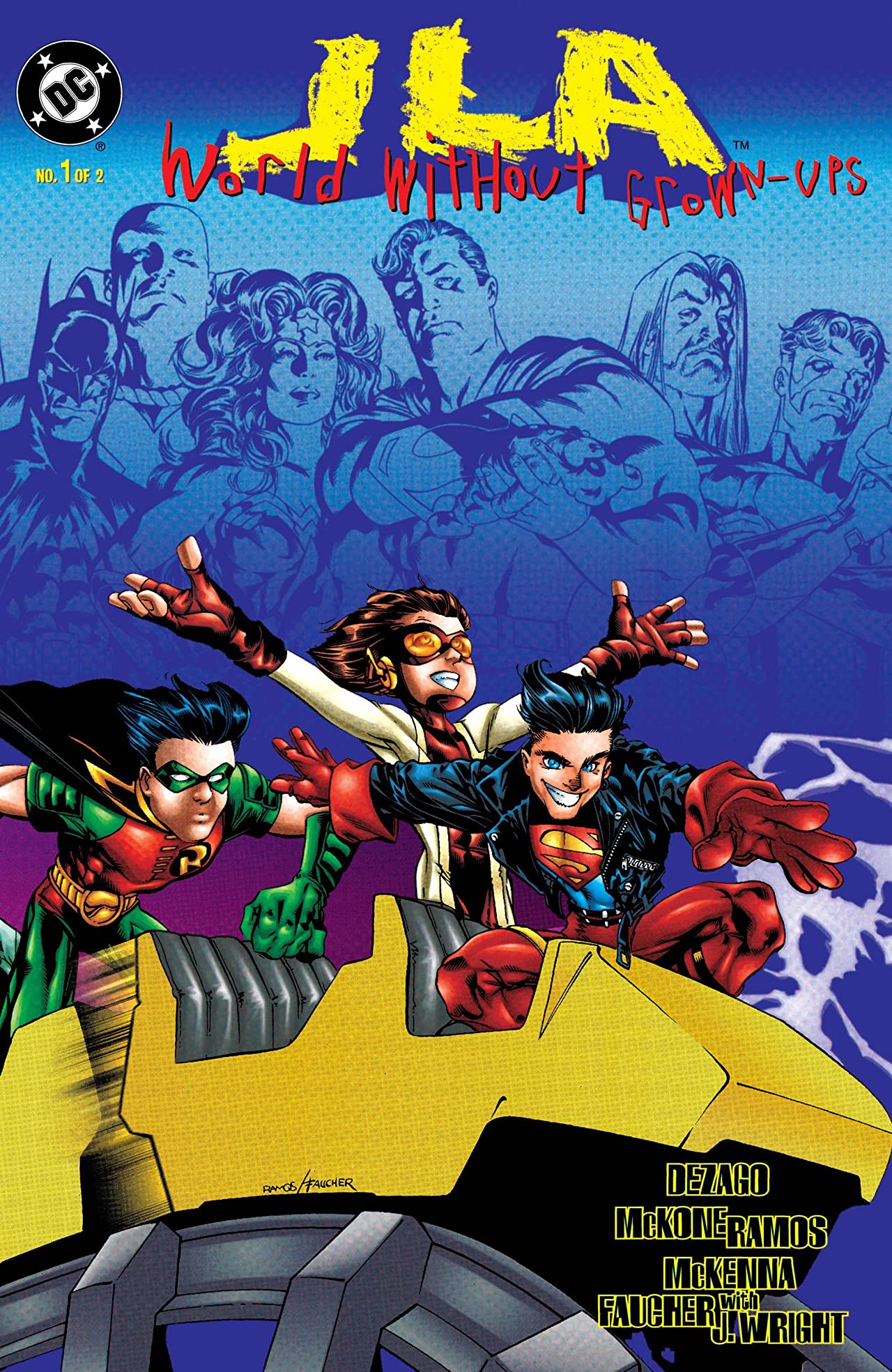 JLA: World Without Grown-Ups #1 cover