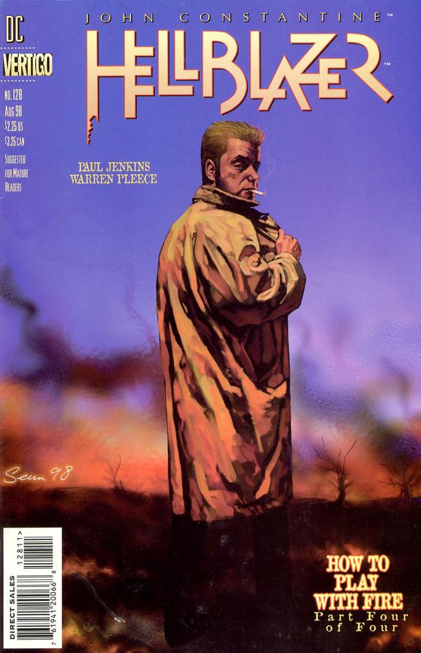Hellblazer #128 cover